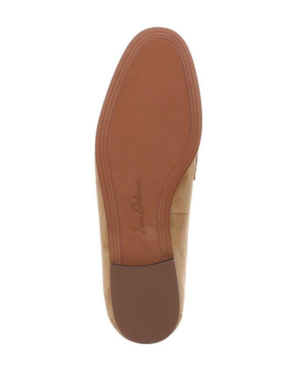 Sam Edelman Brown Lizbeth Moc Toe Loafer