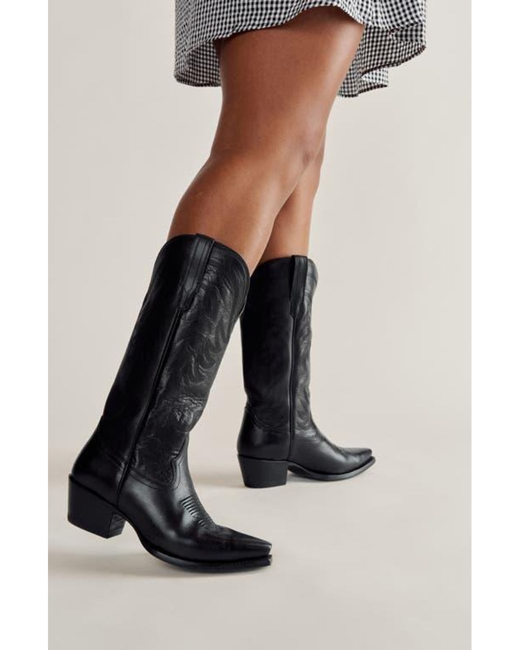 Tecovas Black The Annie Western Boot