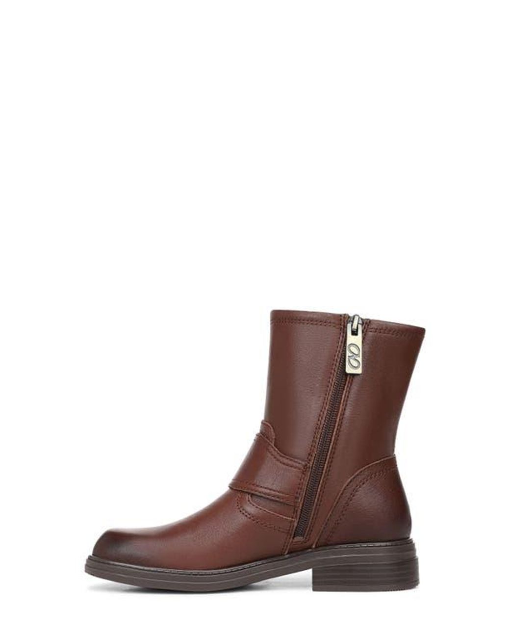 Naturalizer Brown Optimus Moto Boot