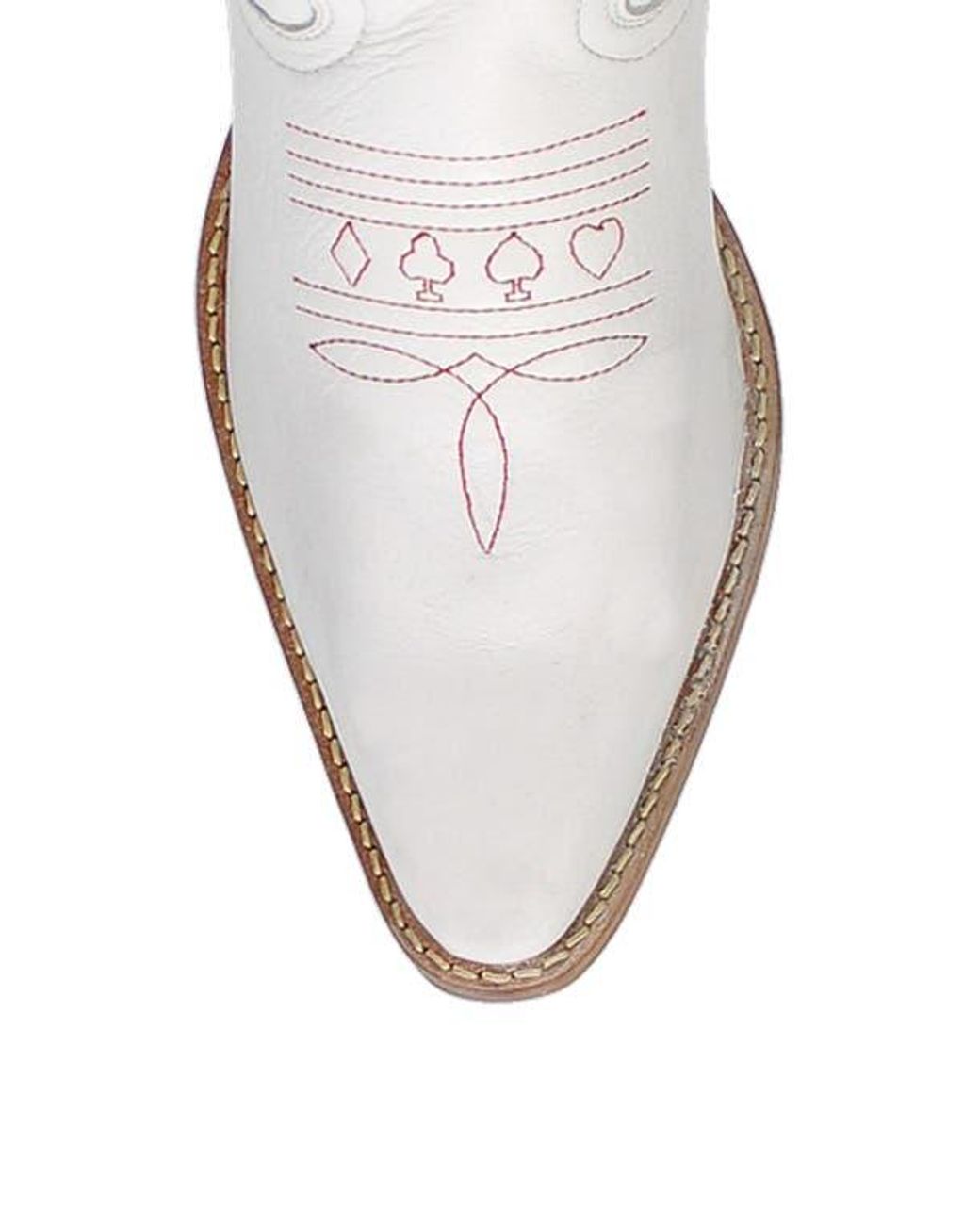 Dingo White Queen A Hearts Western Boot