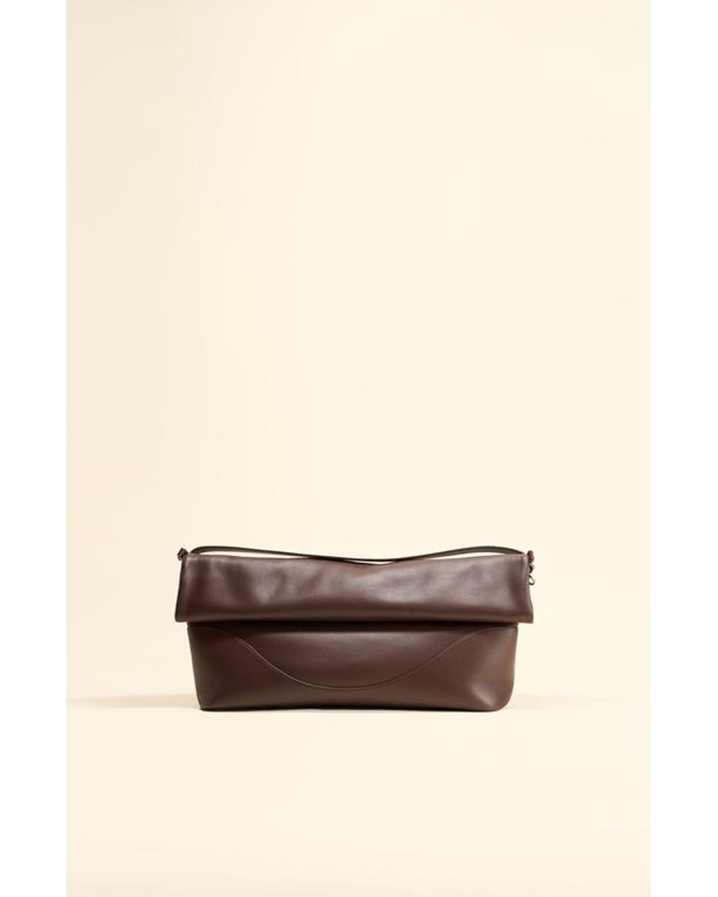 OLEADA Natural Marina Foldover Bag