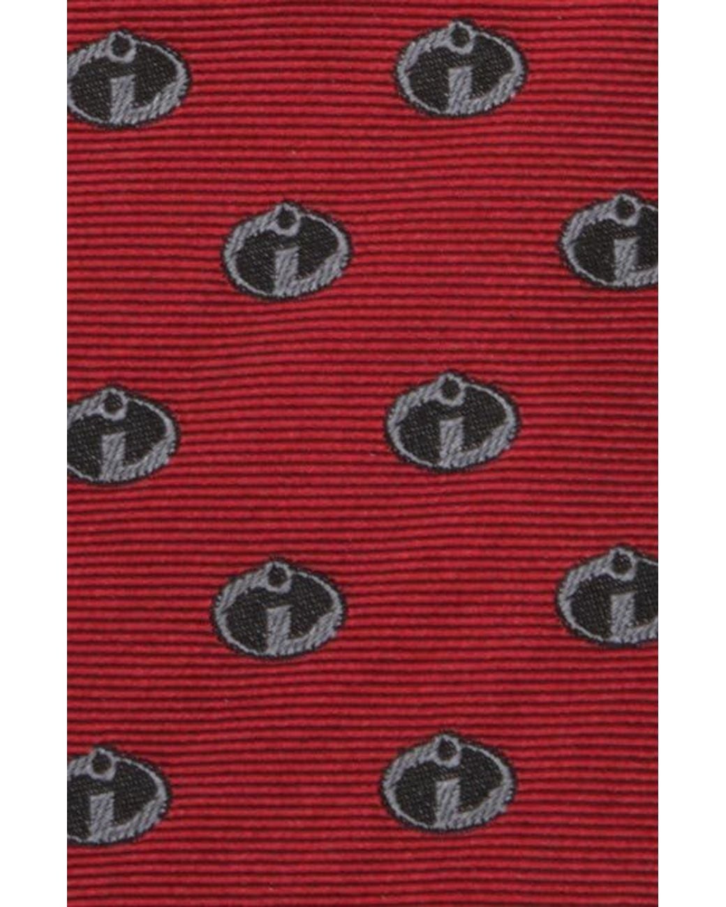 Cufflinks Inc. The Incredibles Logo Silk Tie for men