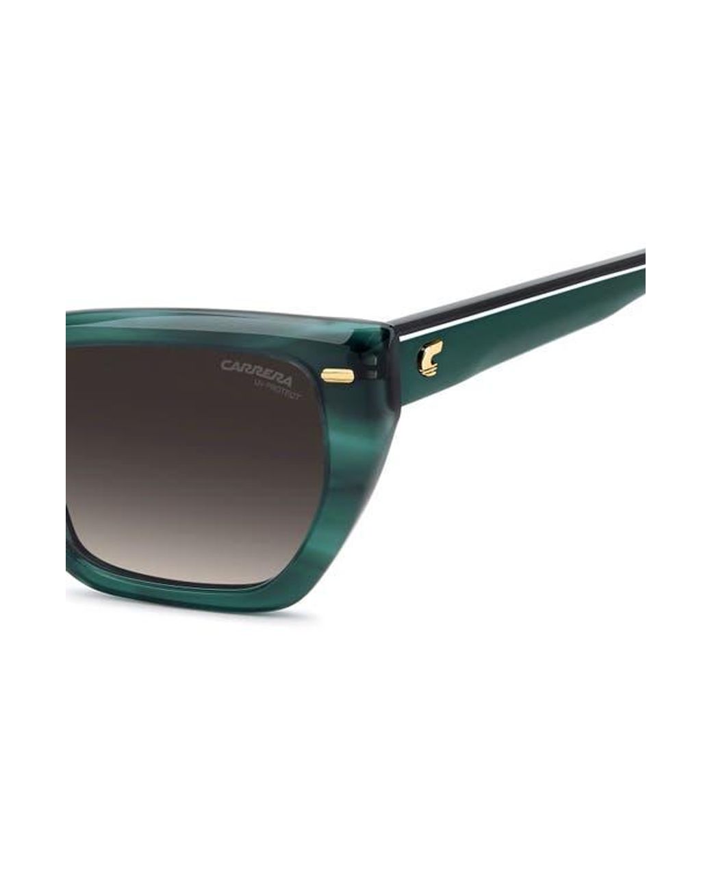 Carrera Black 52Mm Rectangular Sunglasses
