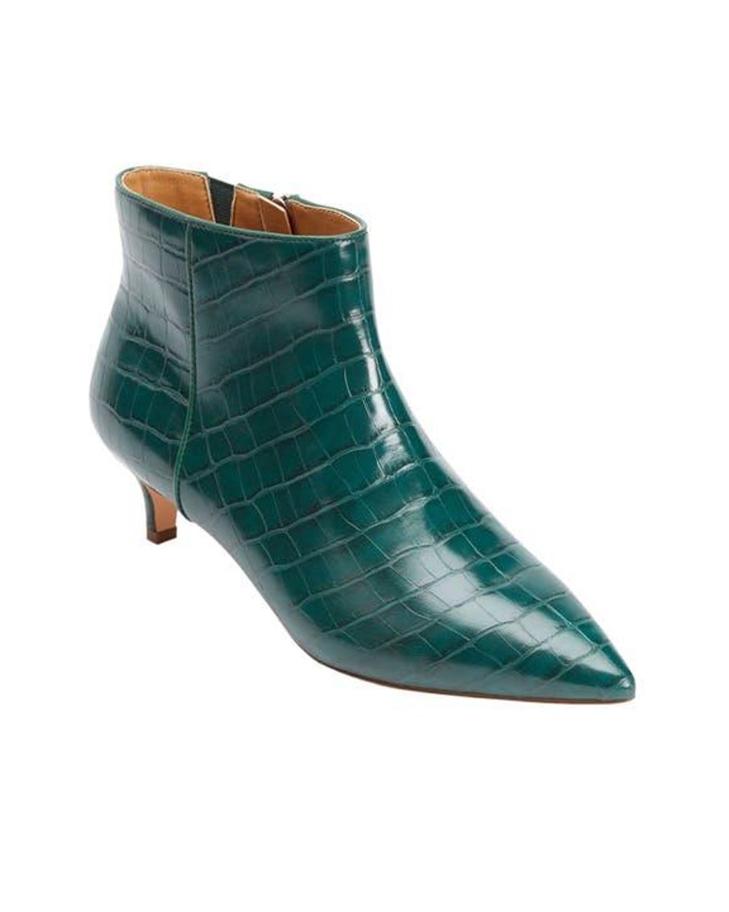 Comfortview Green The Meredith Bootie