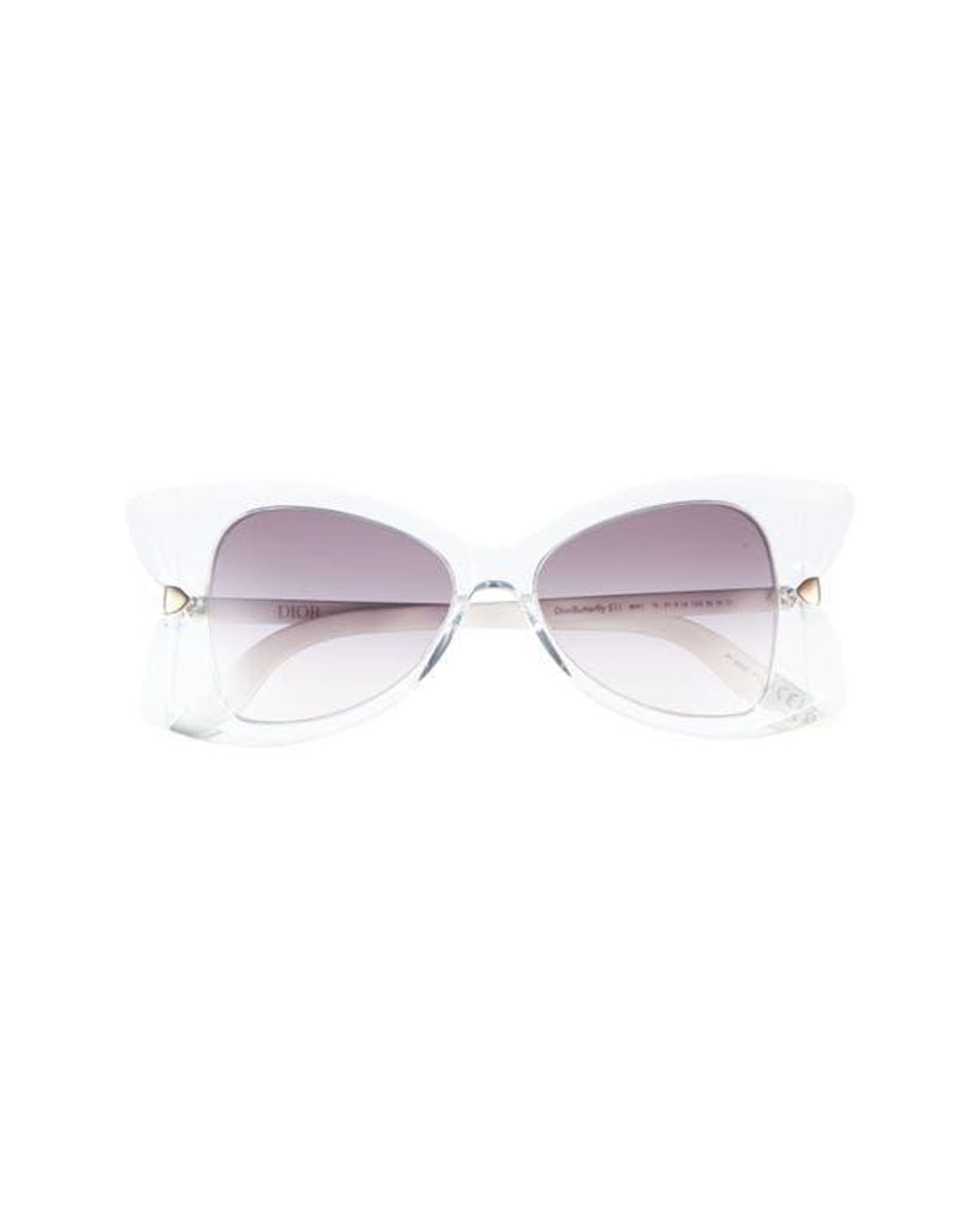Dior Butterfly S1I 51Mm Gradient Butterfly Sunglasses in 