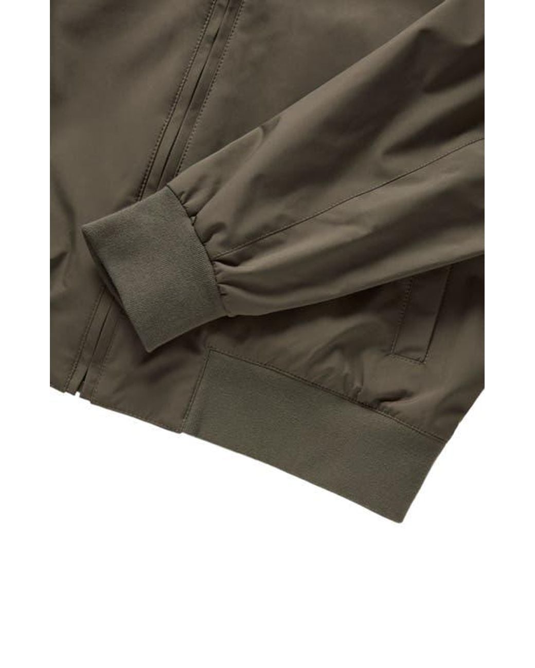 Robert Talbott Green Jackson Baseball Jacket for men