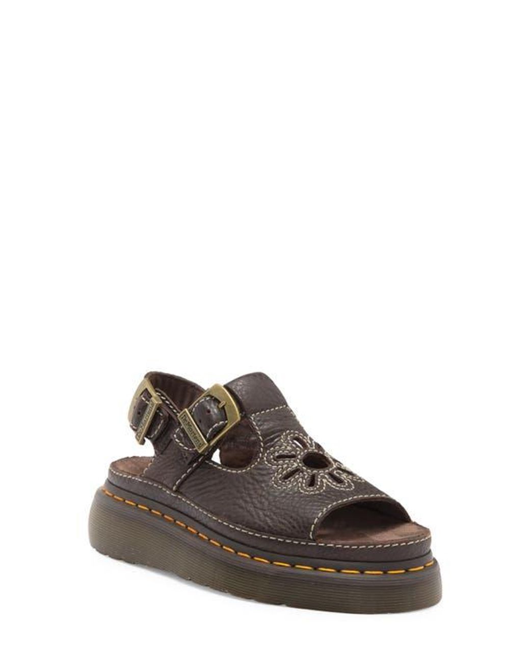 Dr Martens★DUNNET FLOWER サンダル★KELP BROWN Dr. Martens 40526200 DUNNET FLOWER Sandals KELP BROWN UK3-9