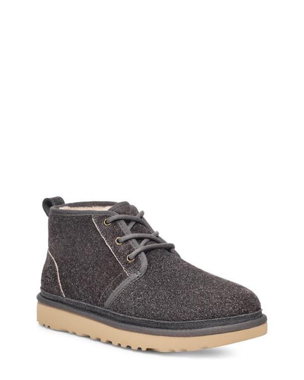Black shaggy uggs online