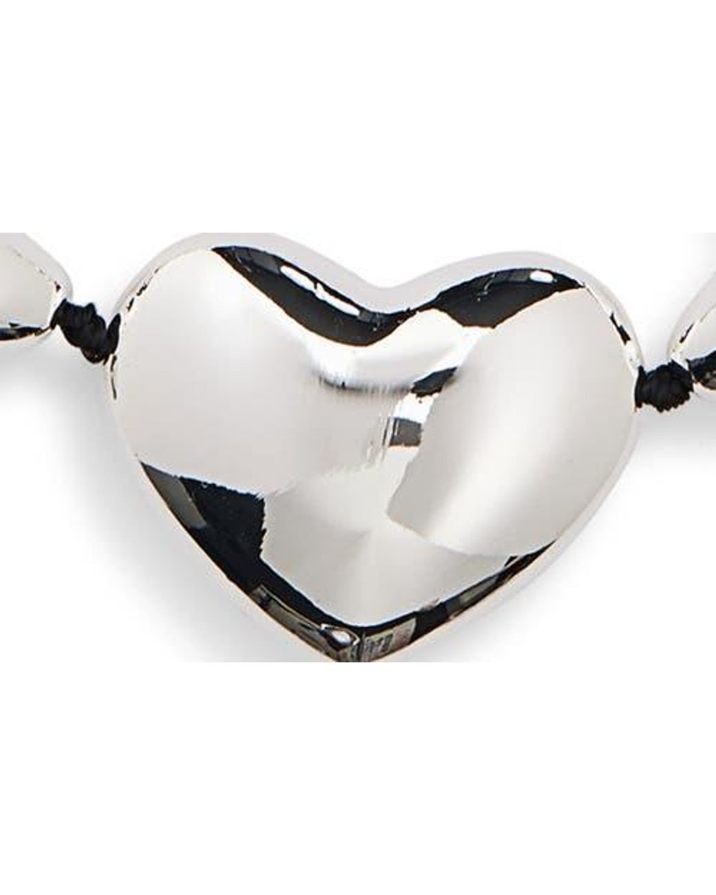 Sandy Liang Beans Collar Necklace in Metallic | Lyst
