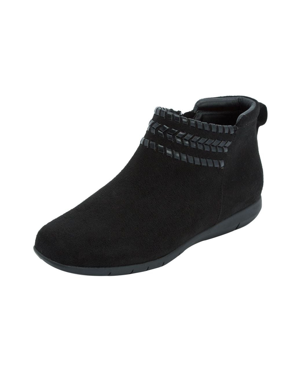 Comfortview Black The Farren Bootie