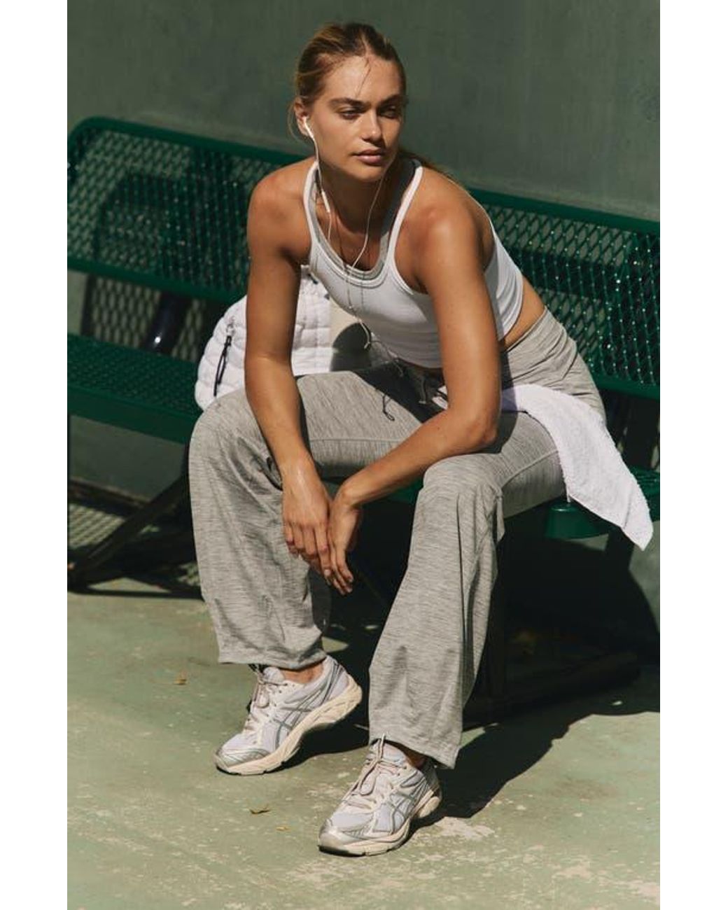 Free People Gray Fp Movement Quick Step Joggers