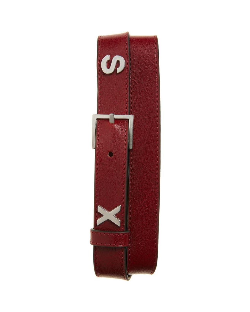 Martine Rose Sex Belt in Red for Men | Lyst