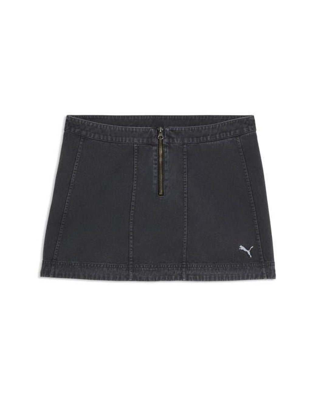 PUMA Black Future Twill Miniskirt