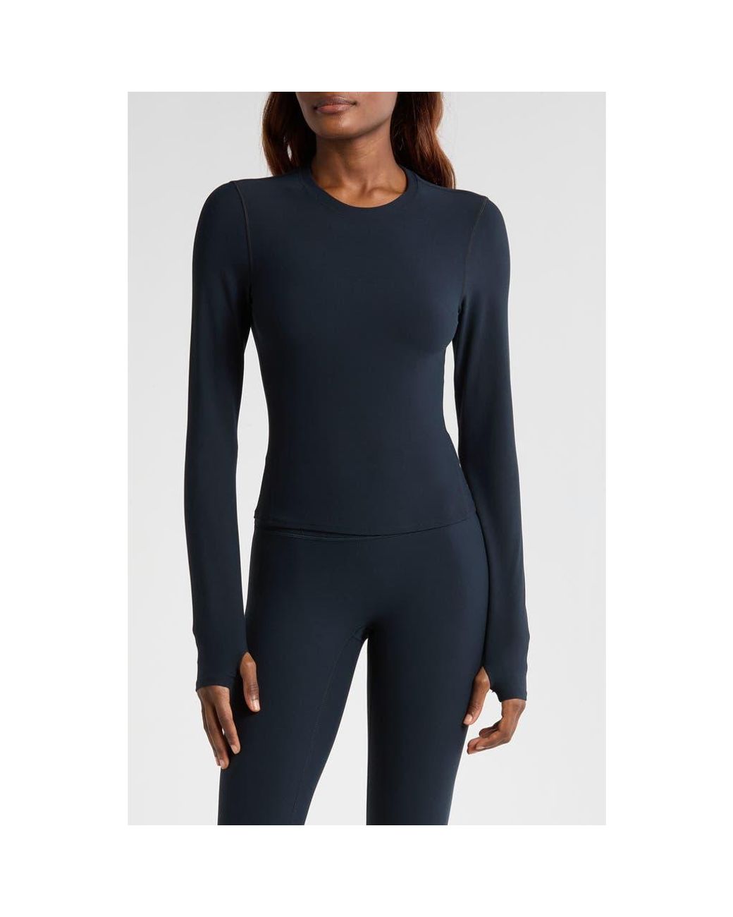 Spanx Black Spanxsmooth Onform Long Sleeve Top