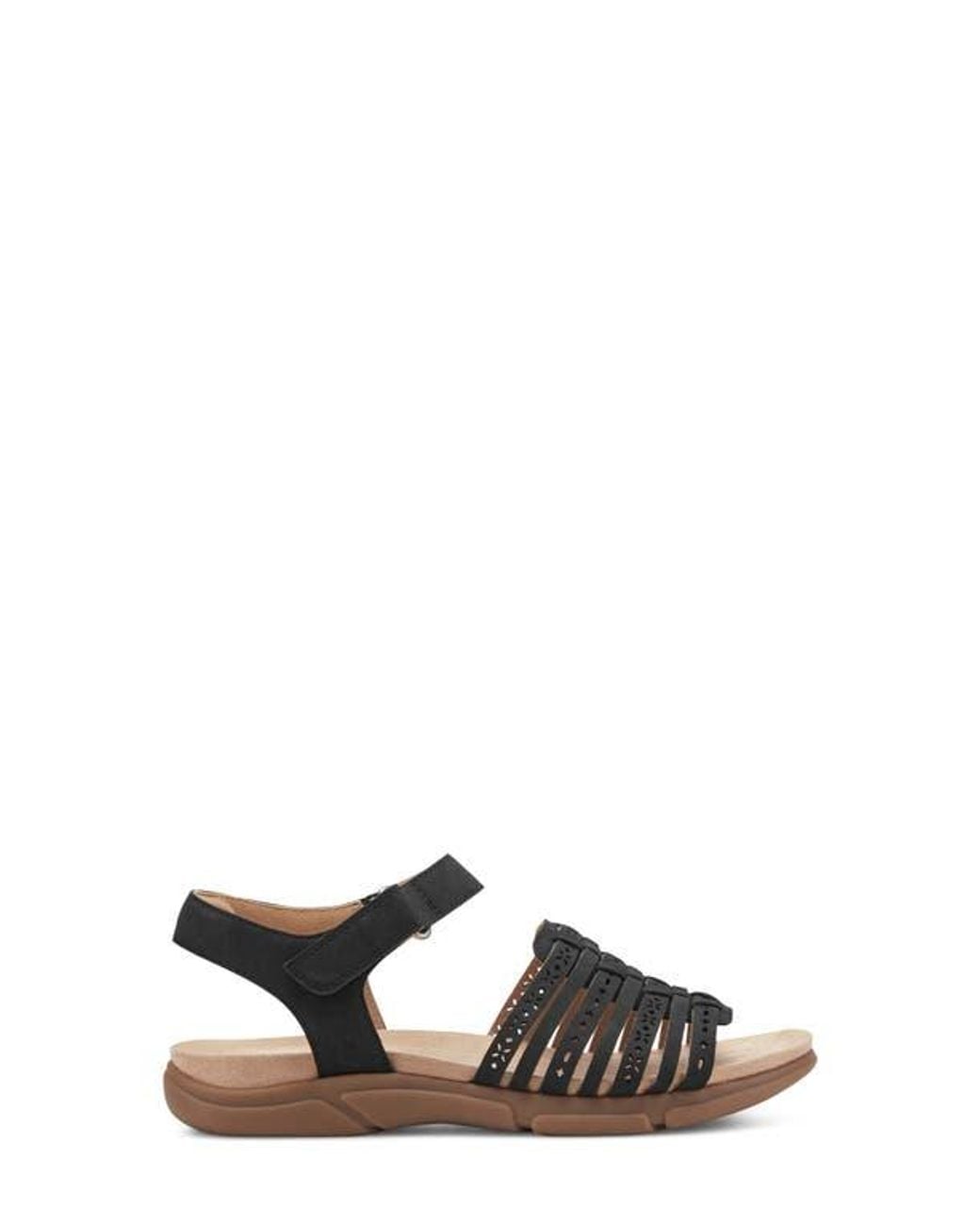 Easy Spirit Black Mandie Sandal