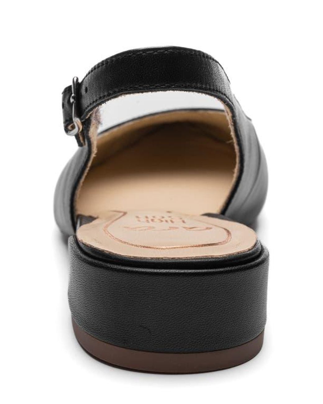 Ara Black Pixie Slingback Pump