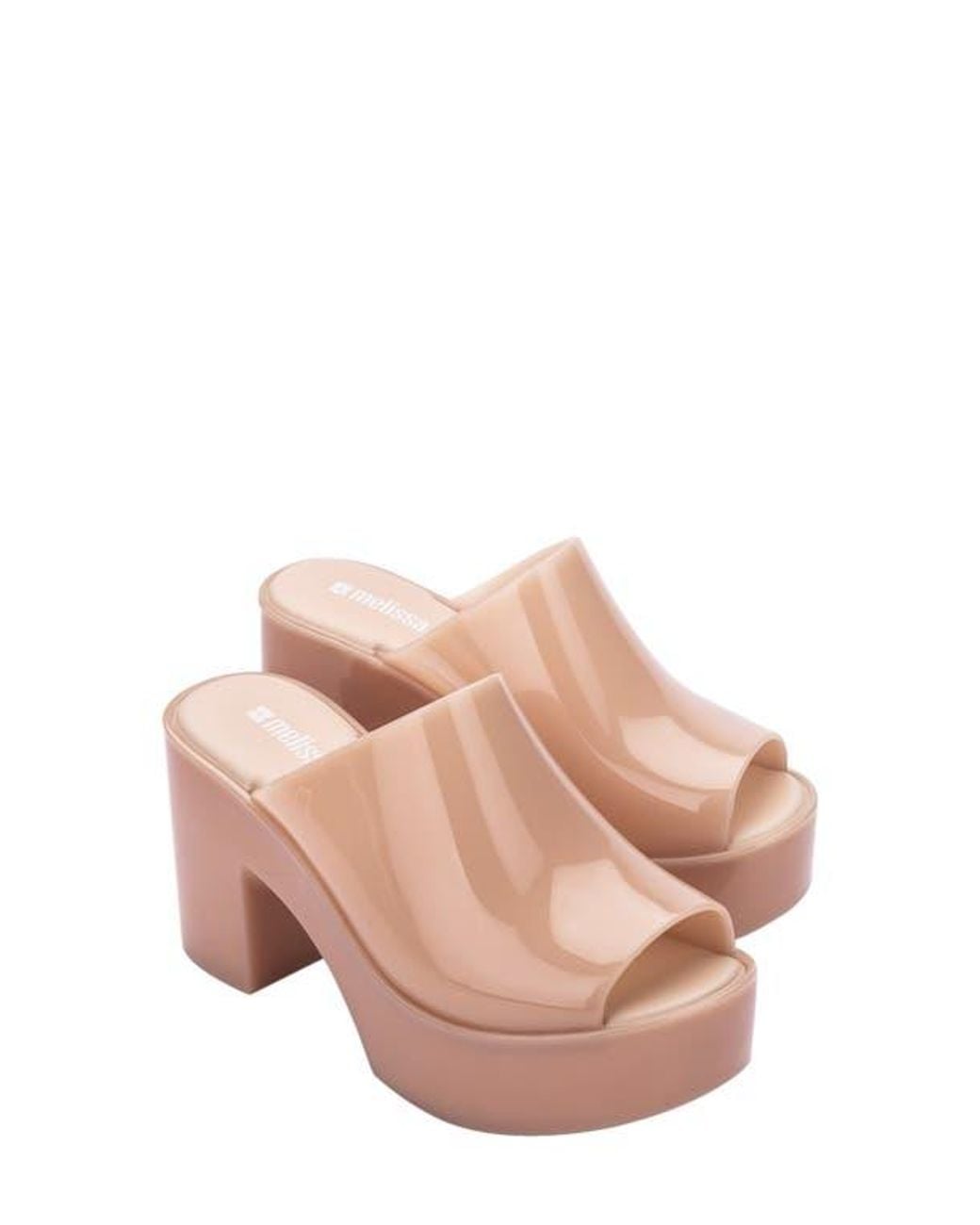 Melissa Pink Hype Platform Mule
