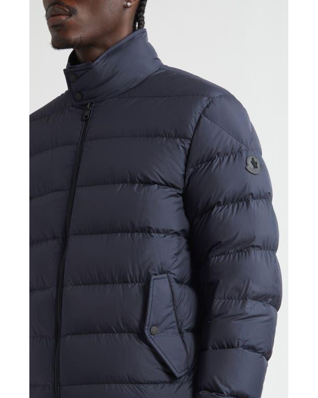 Moncler Blue Phrier Down Jacket for men