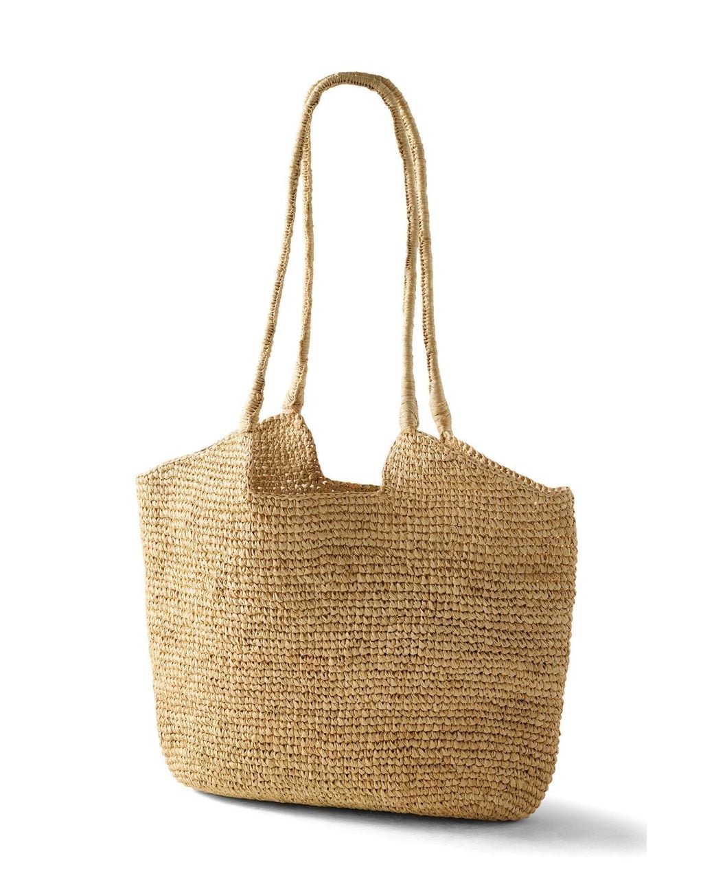 Haven Well Within Natural Raffia Tote