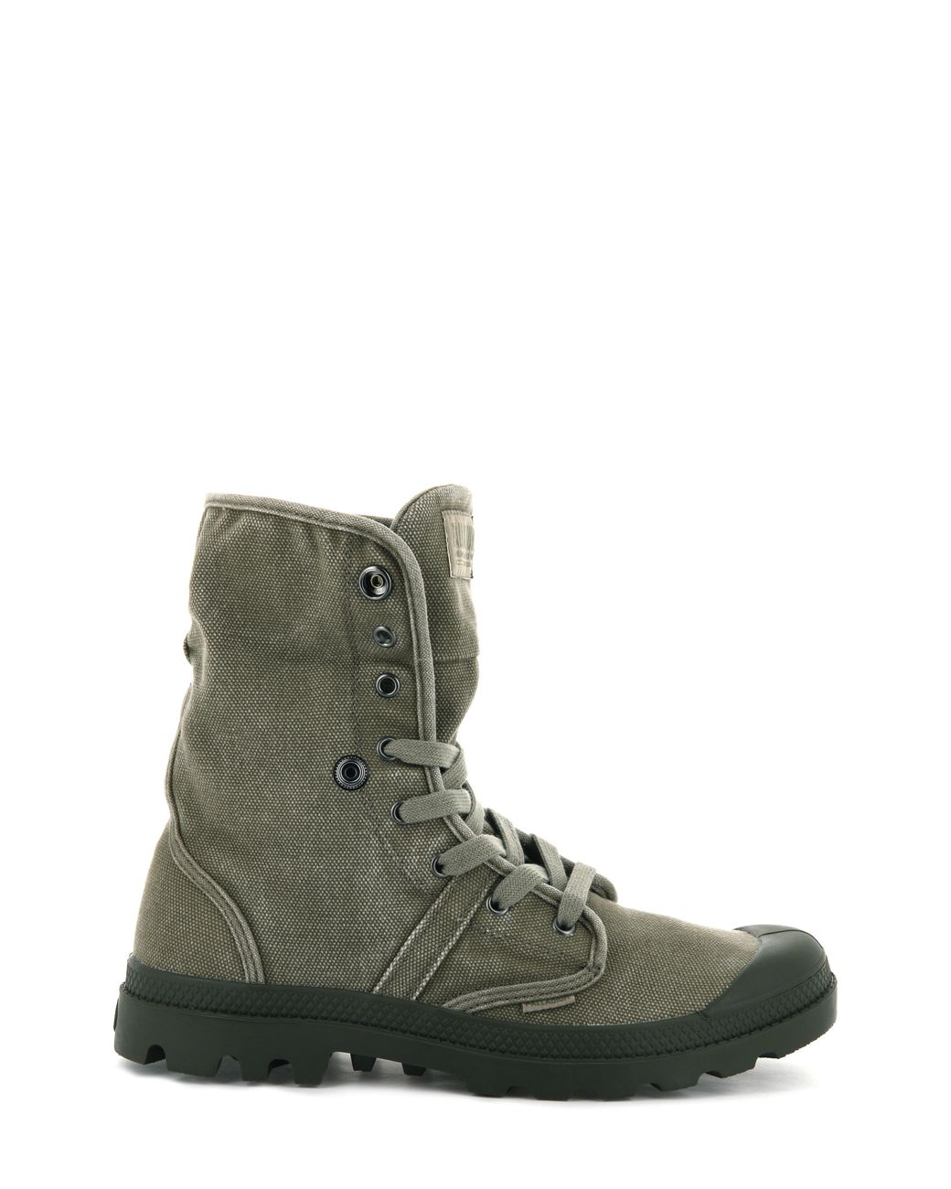 army green palladium boots