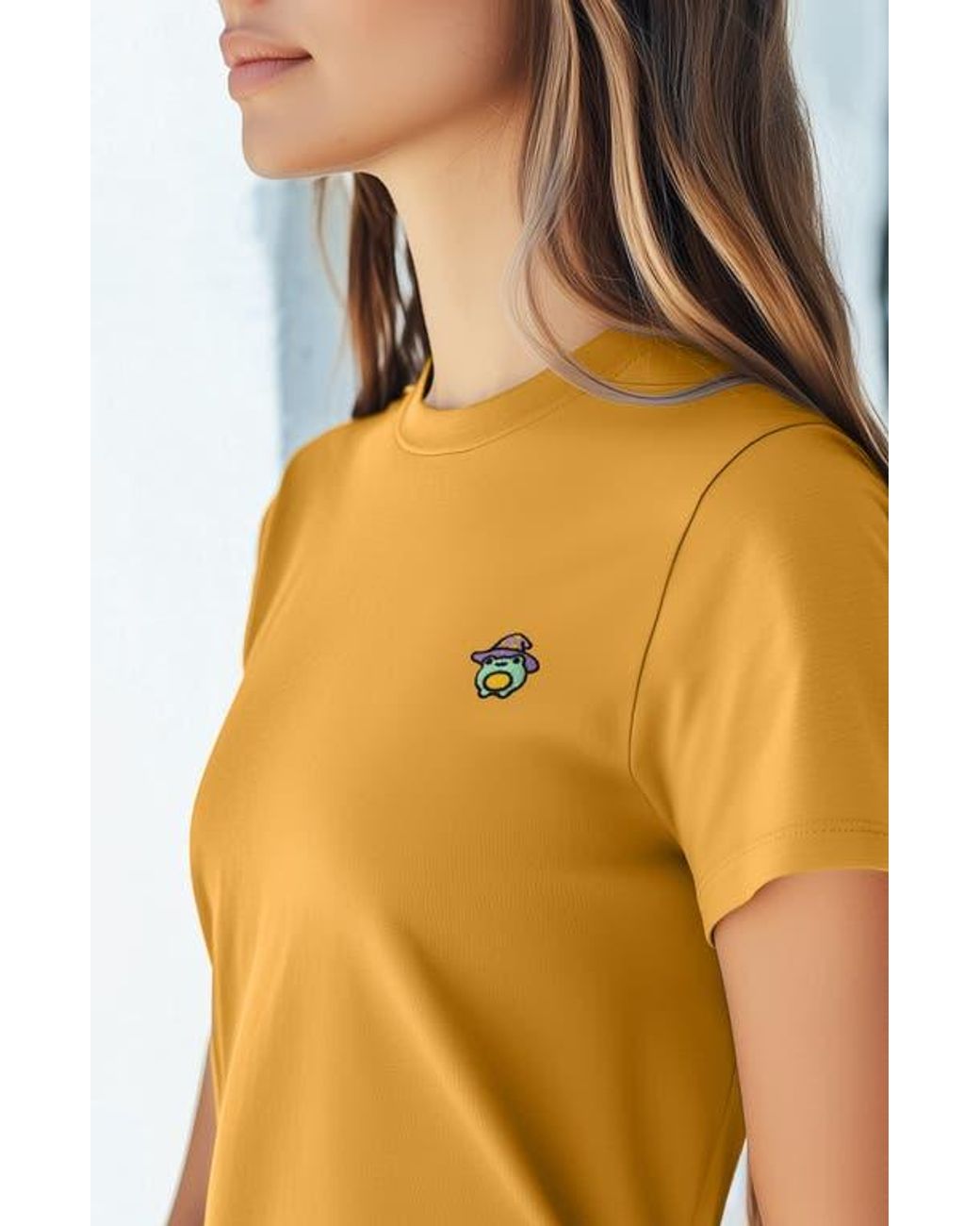 Alix Yellow Sorcerer Frog Tee