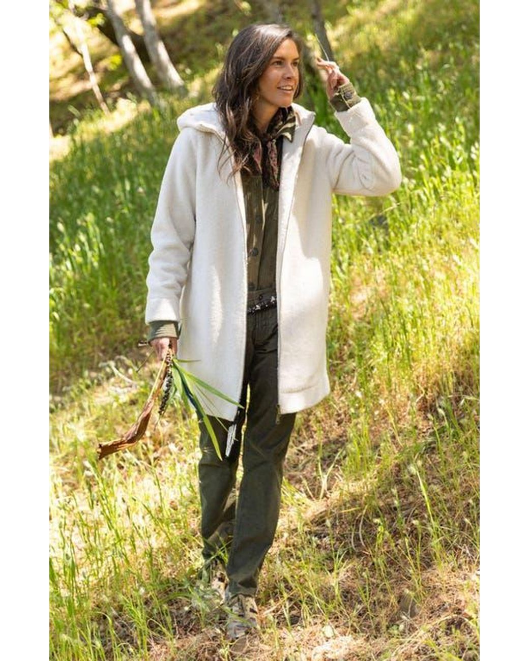 Carve Designs Natural Indy Boucle Jacket