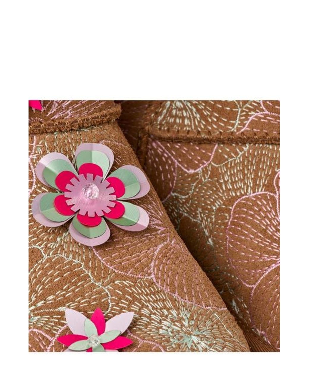 Ugg Brown Classic Mini Meadow Suede Classic Boots