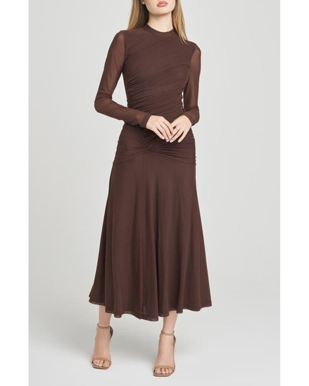 knee length dresses for ladies Selene Cocktail Midi Dress Black  Elliatt