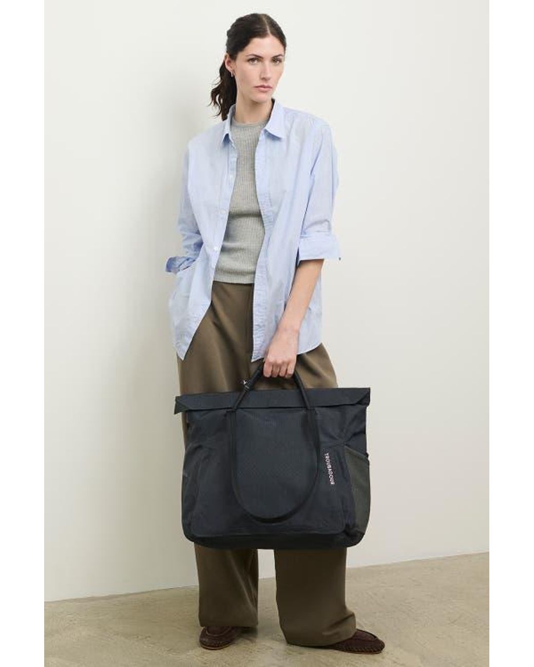 Troubadour Black Elemental Tote