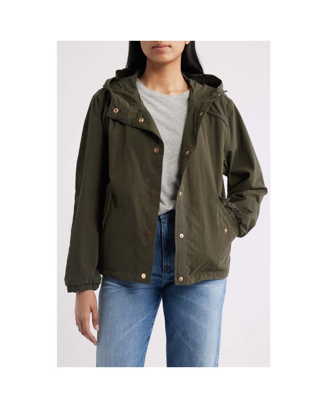 Brooklyn Industries Green Hooded Jacket