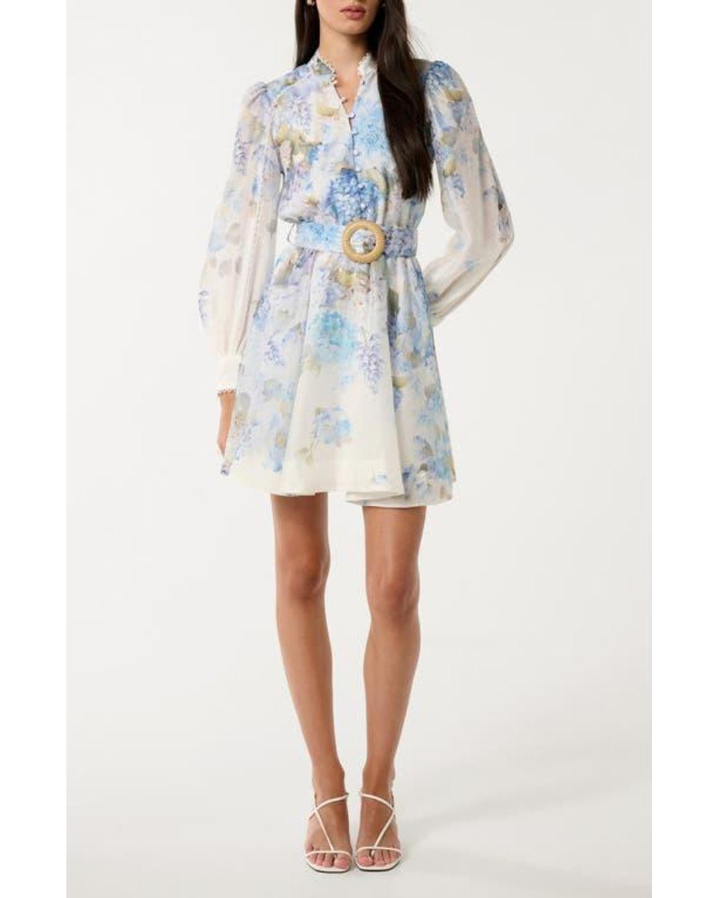 Vienna Volume Sleeve Shirt Dress