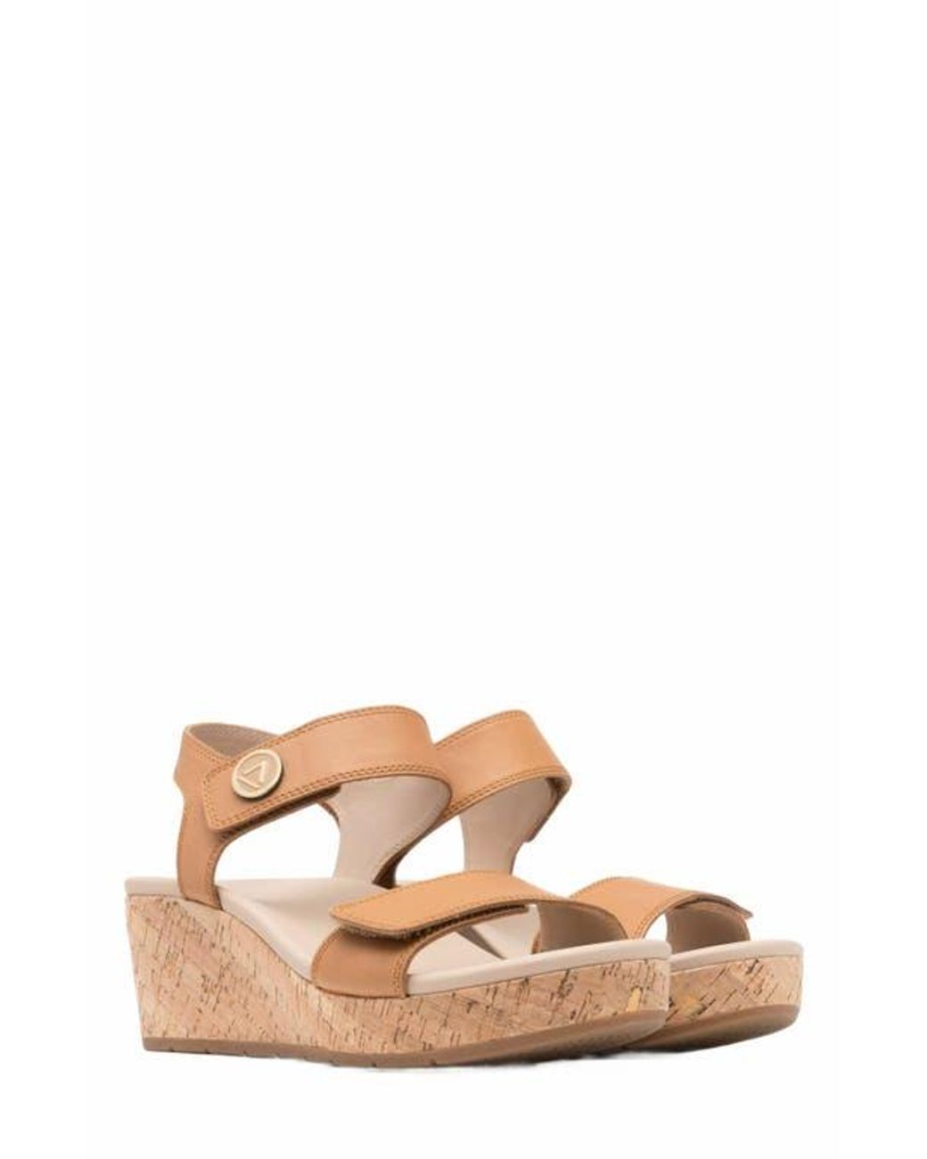 ABEO Brown Riviera Strap Sandal