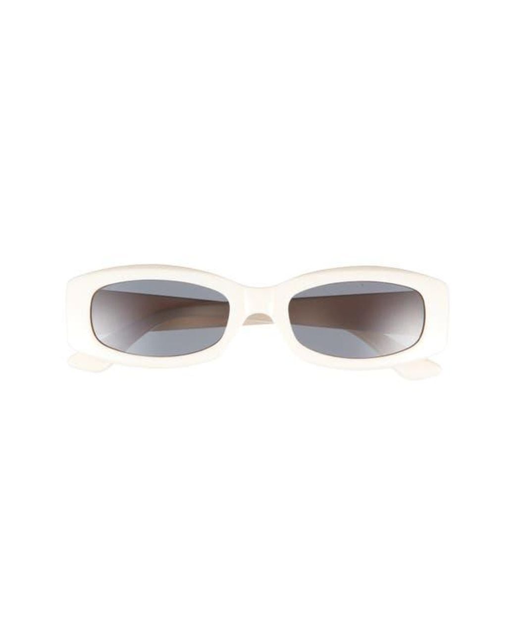 BP. Gray Slim Rectangular Sunglasses