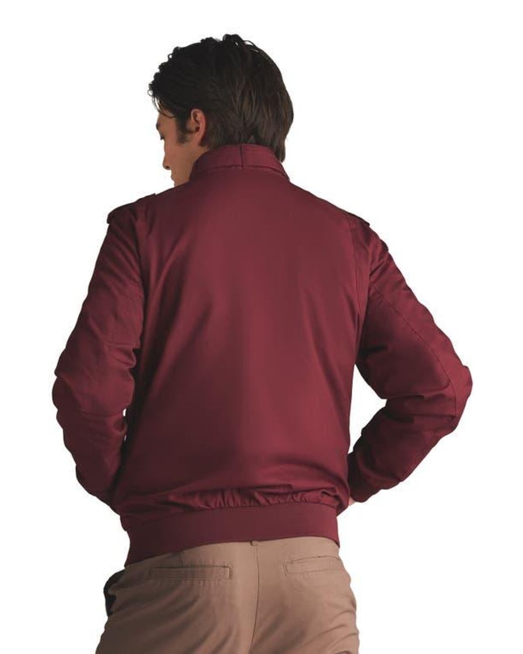 Members Only Classic Iconic Racer Jacket in Red for Men | Lyst