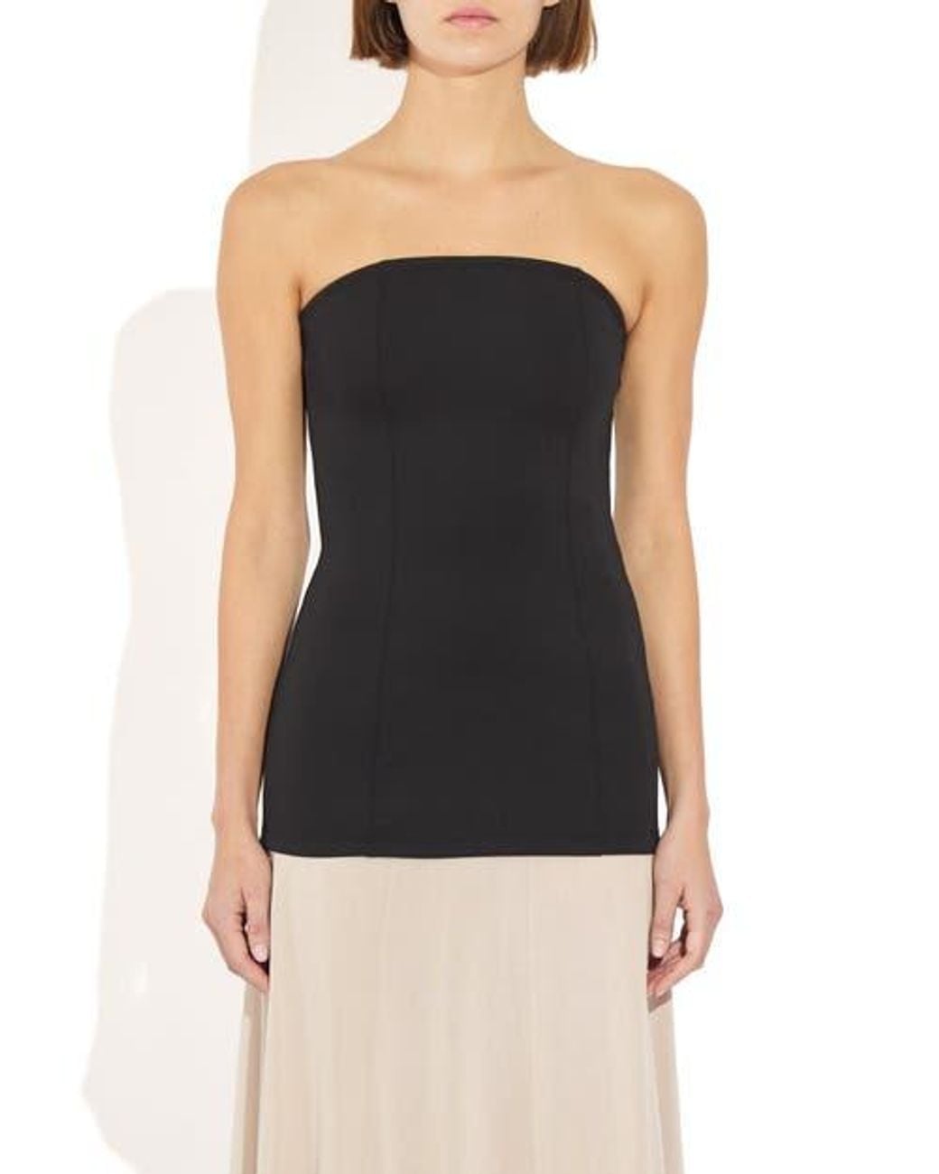The Park Black Olga Top