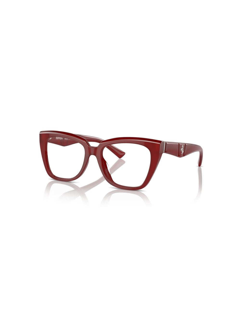 Ferrari Brown 52Mm Square Optical Glasses