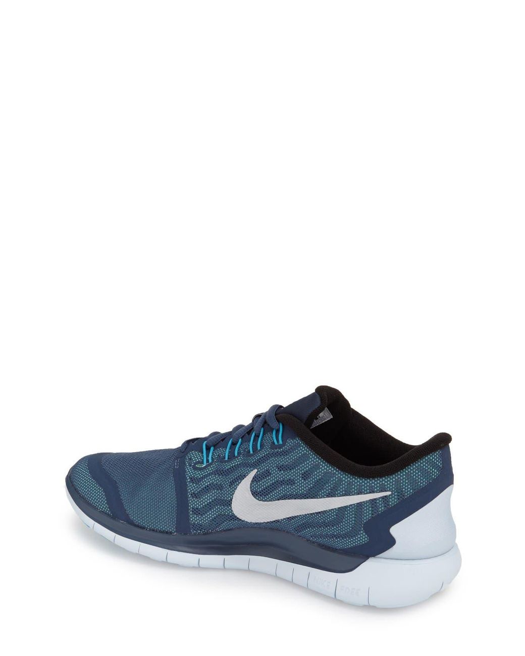 Nike 'free 5.0 Flash' Running Shoe in Blue for Men | Lyst