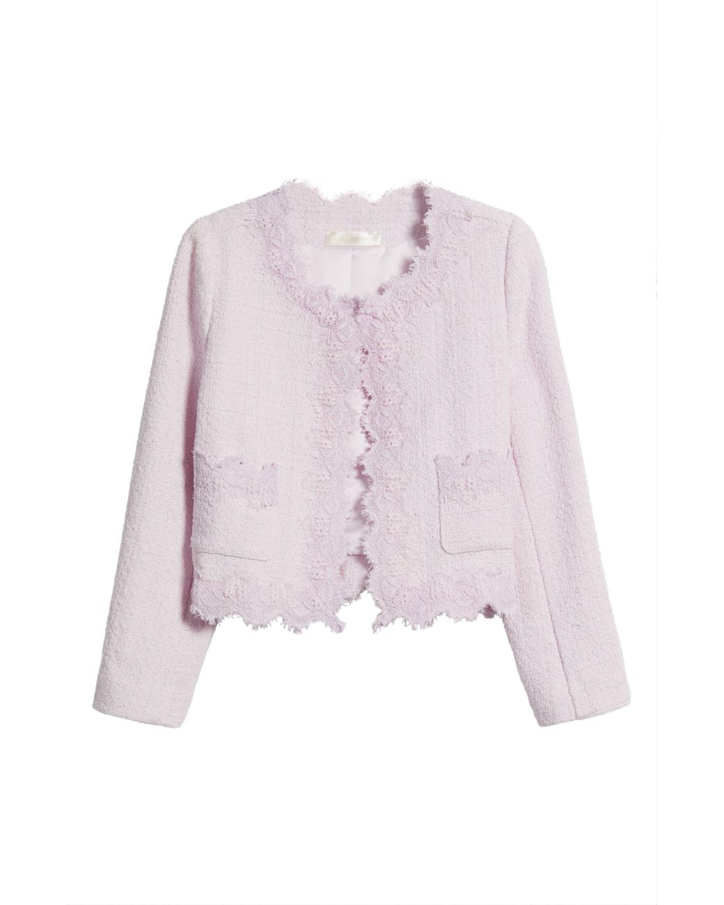 LoveShackFancy Purple Kids' Erina Tween Jacket