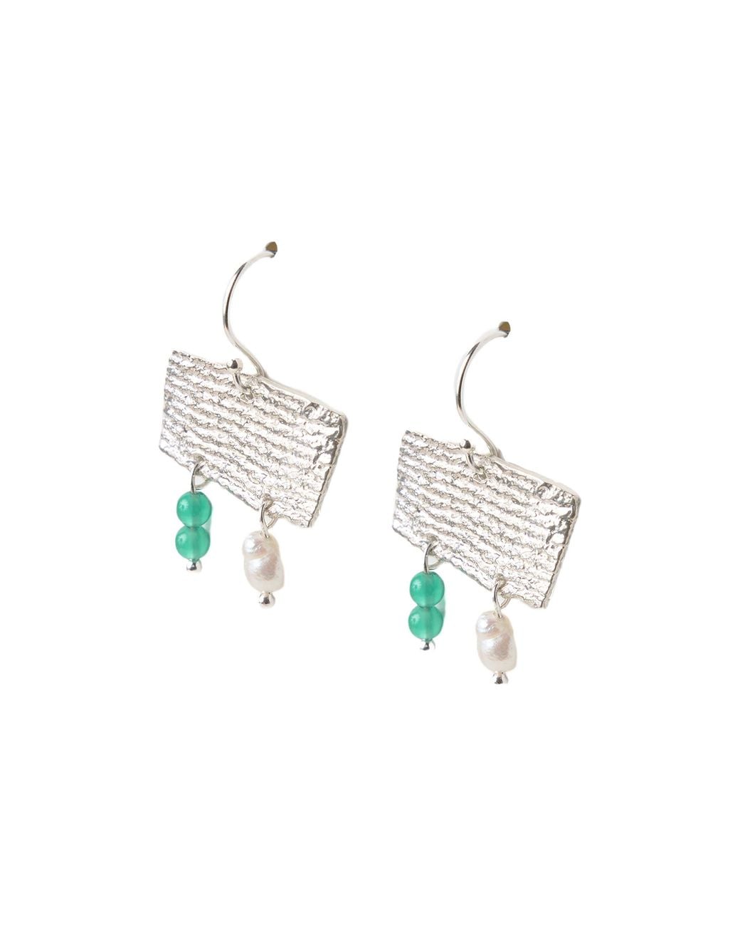 COG Metallic Vessel Earrings