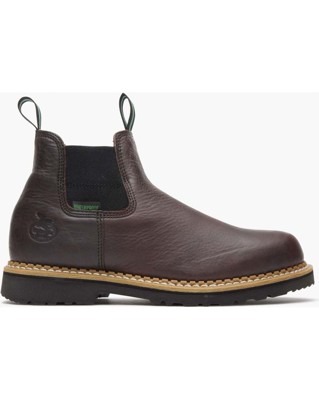 Georgia Boot Brown Waterproof High Romeo Boot for men