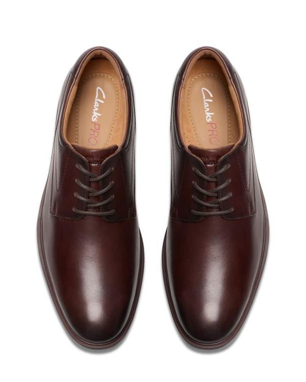 Clarks Brown Eldredge Oxford for men