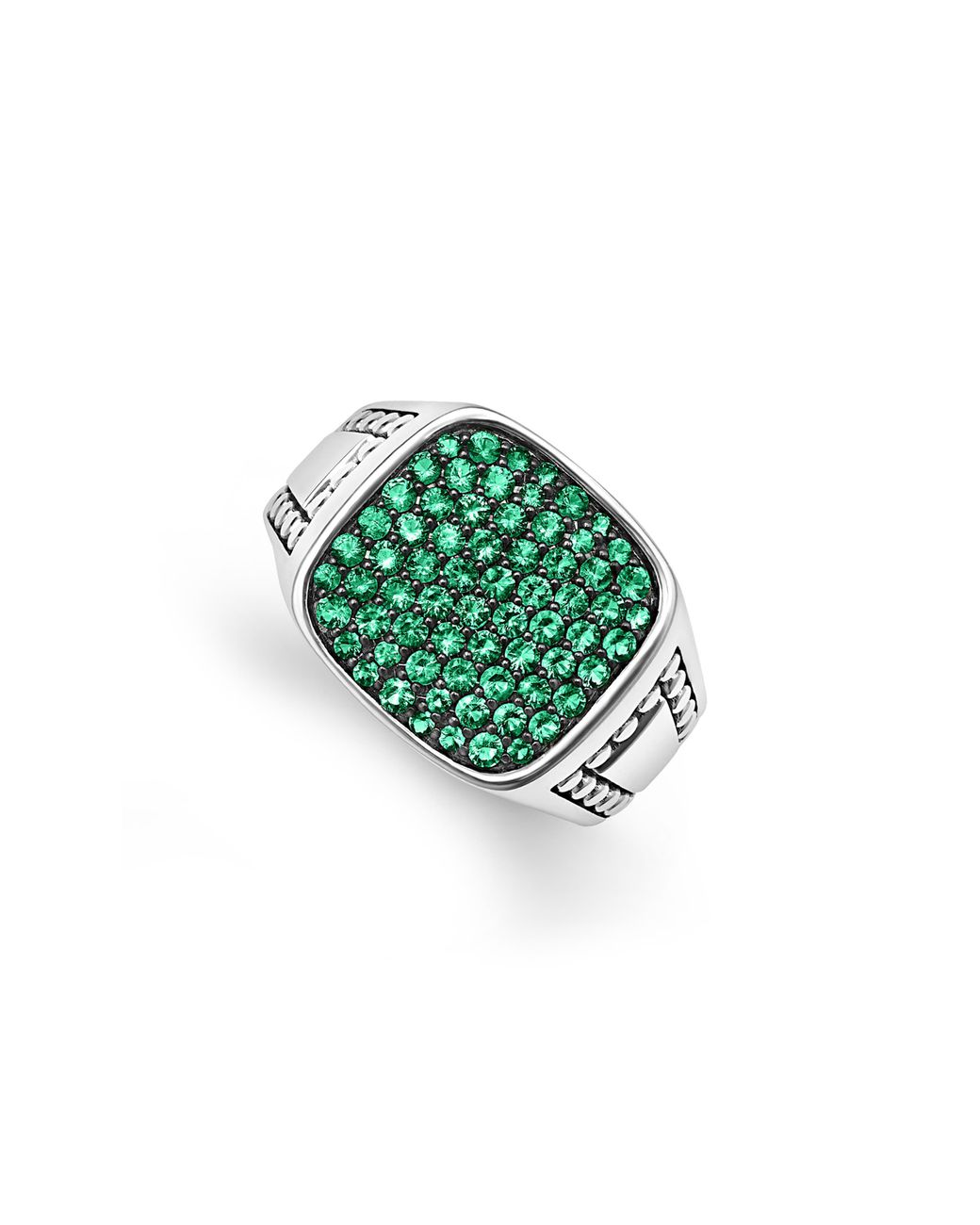 Lagos Green Anthem Diamond Ring