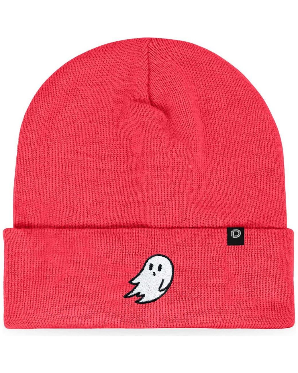 Alix Red Ghost Beanie for men