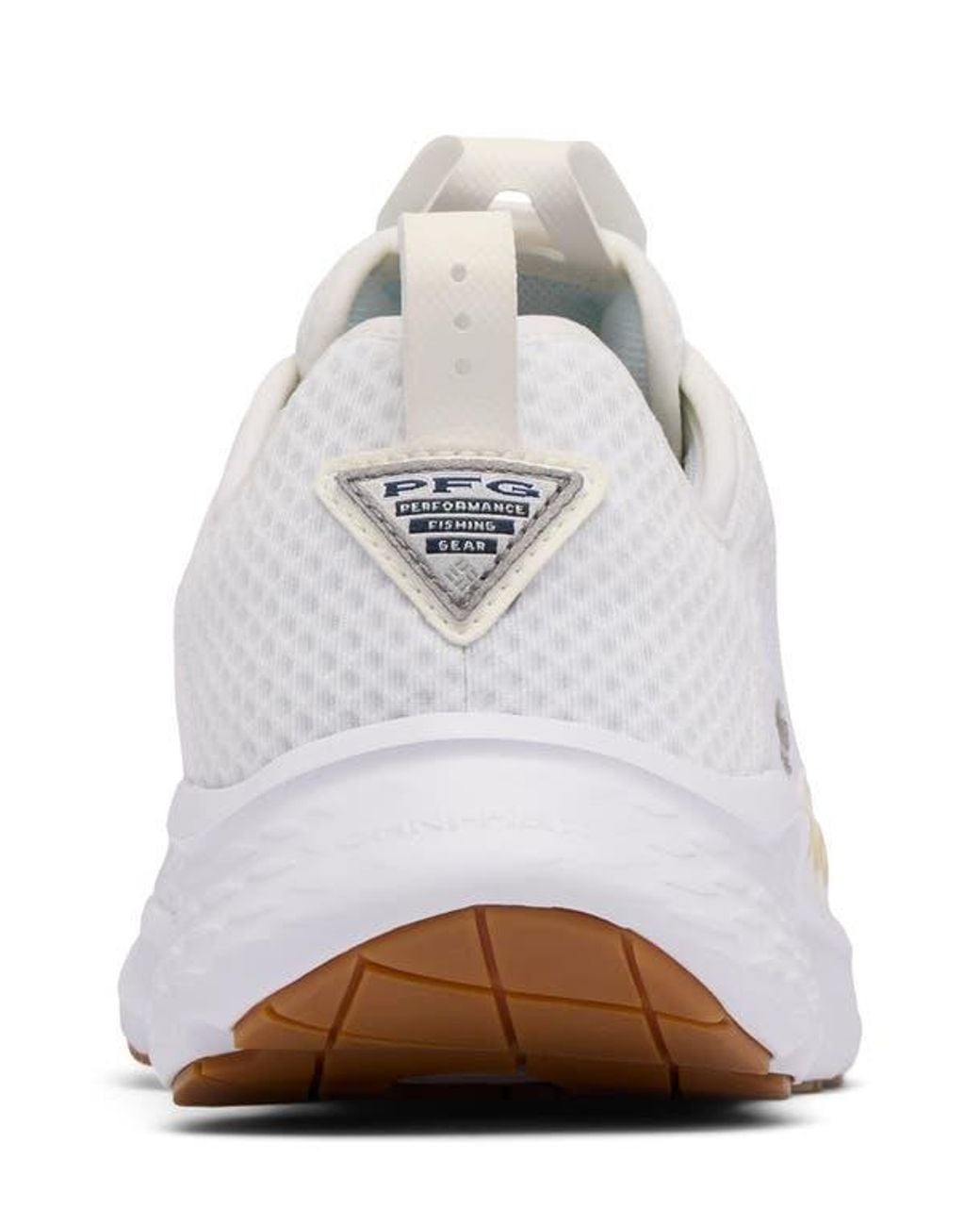 Columbia White Pfg Castback Water Resistant Fishing Shoe for men