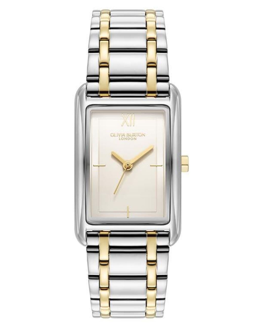 Olivia Burton Multicolor Grove Rectangular Bracelet Watch, 23Mm