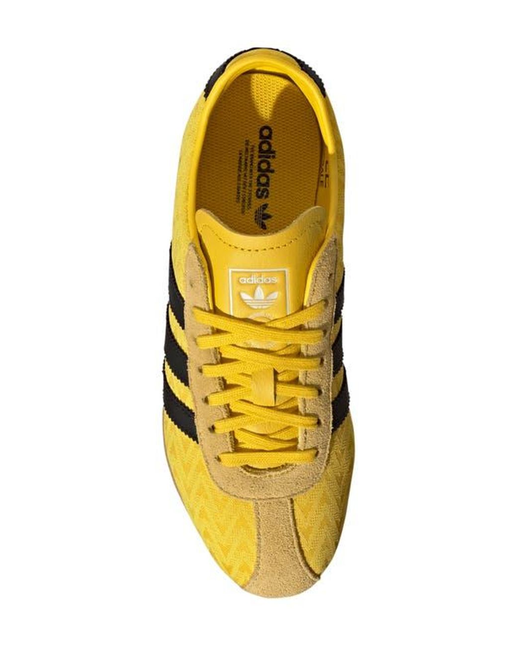 adidas Tokyo Jacquard Low Top Sneaker in Yellow | Lyst