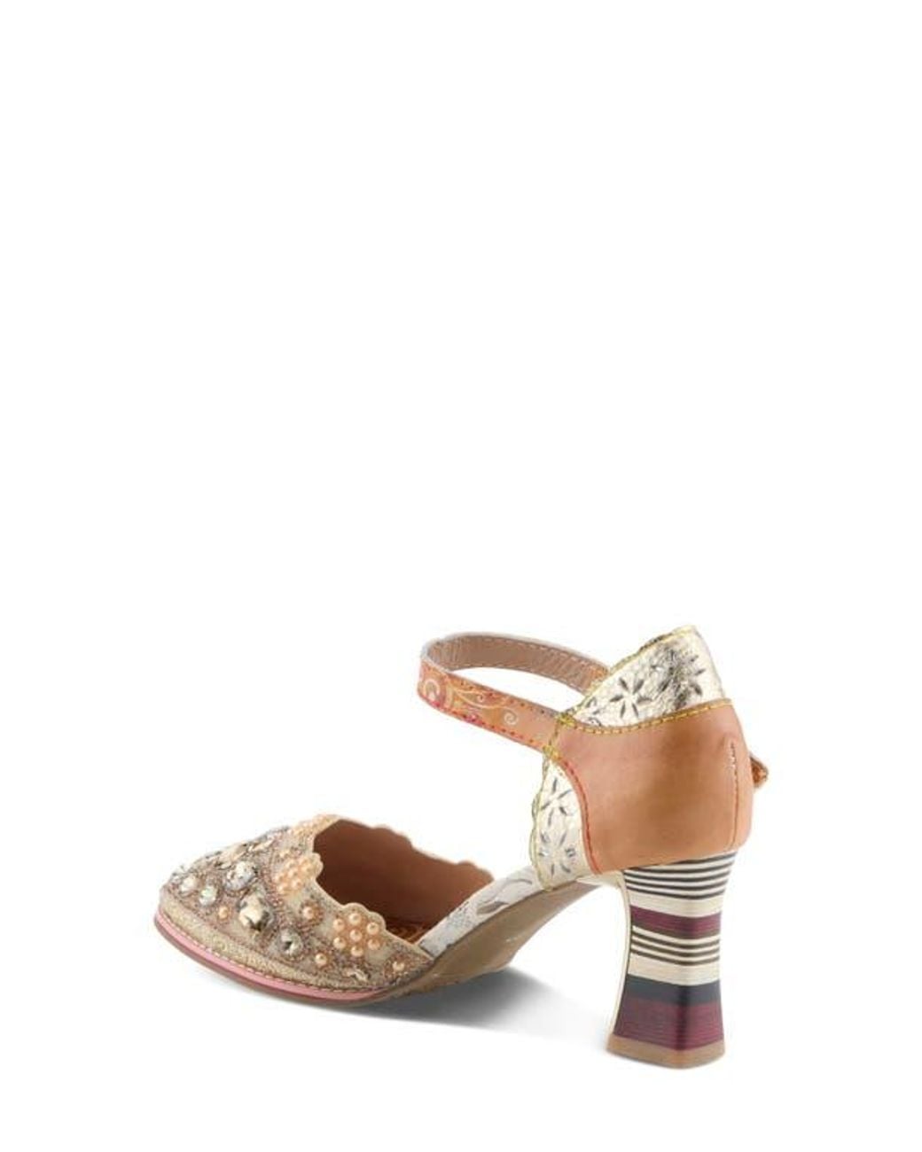 Spring Step Metallic Gem Pump