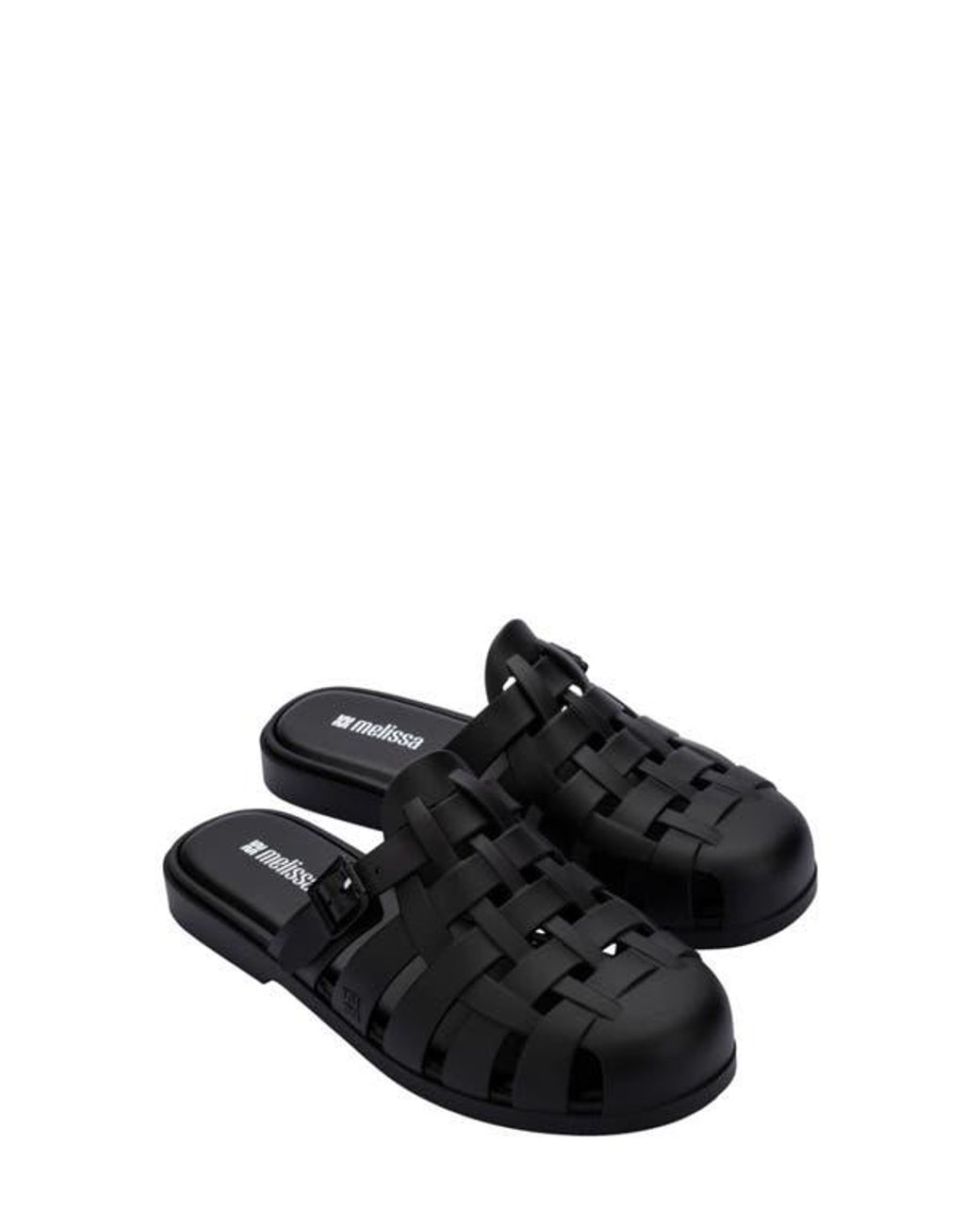 Melissa Black Possession Mule
