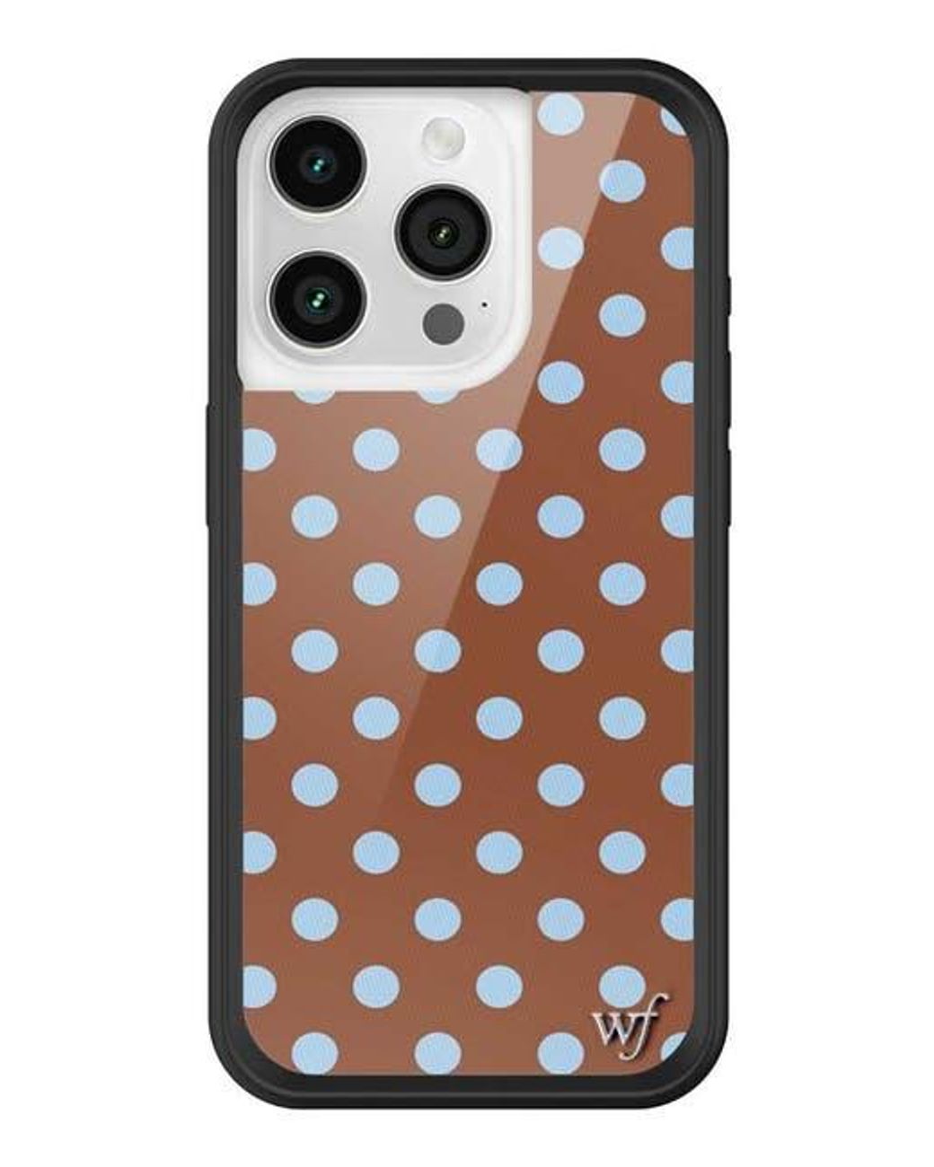 Wildflower Cases Brown Polka Dot