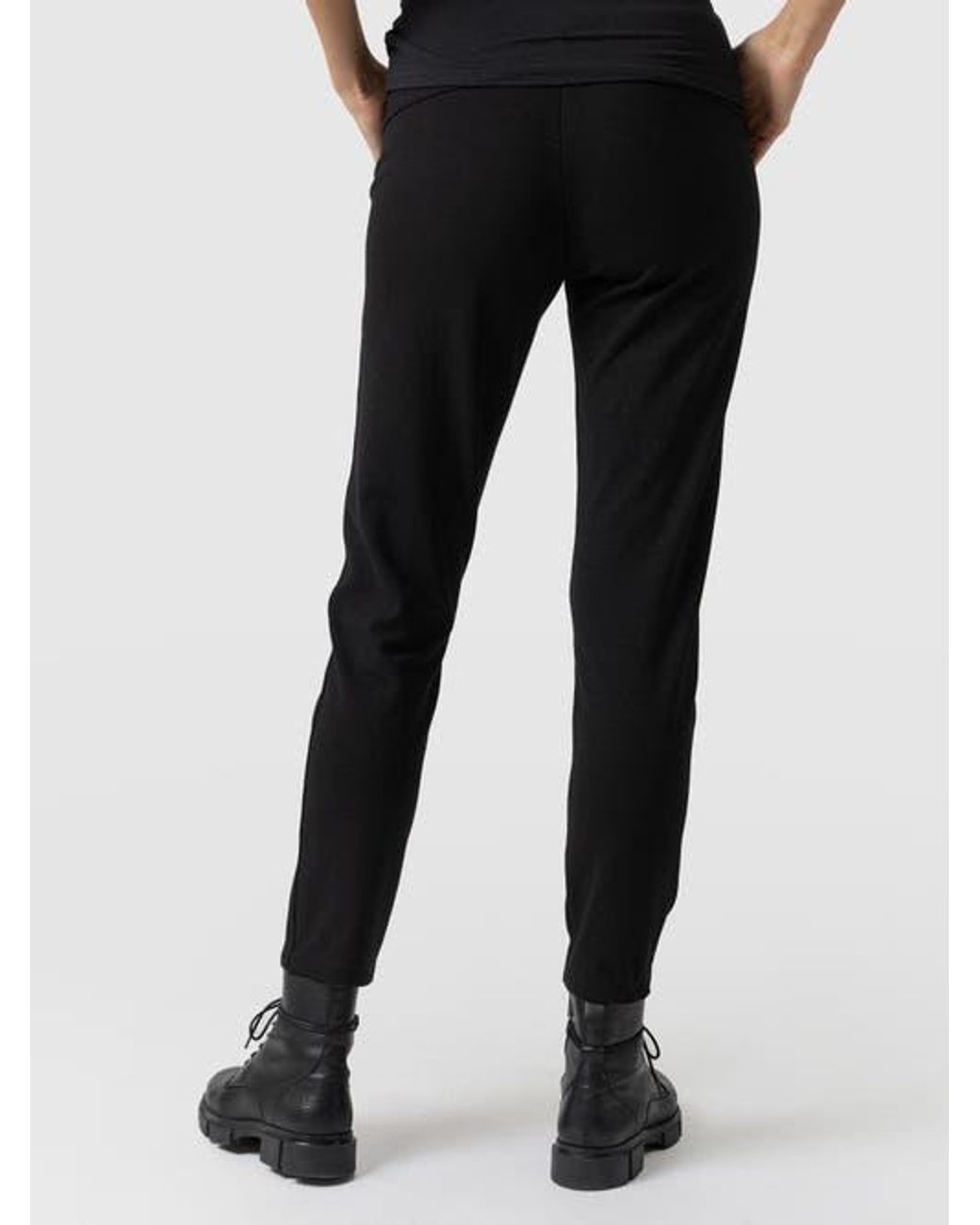 Saint + Sofia Black Finsbury Pant
